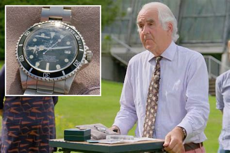 antiques road show rolex watch|antique roadshow watch value.